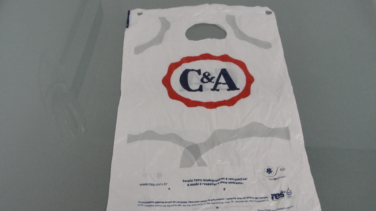 C&A Bolsa plástica oxo biodegradable